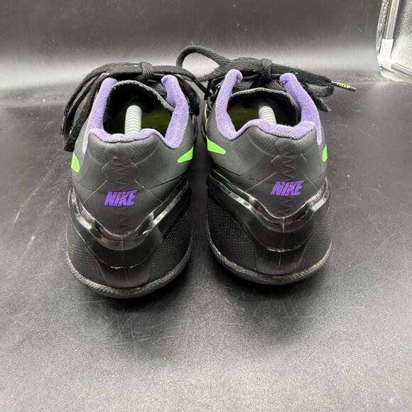 Nike Zoom Rotational 6 Black Green Throwing Shoes 685131-035 Mens Size 6.5 - Picture 4 of 7